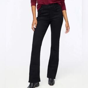 J. Crew Factory Women's Black Bootcut Denim Jeans All-Day Stretch Size 29 NWOT